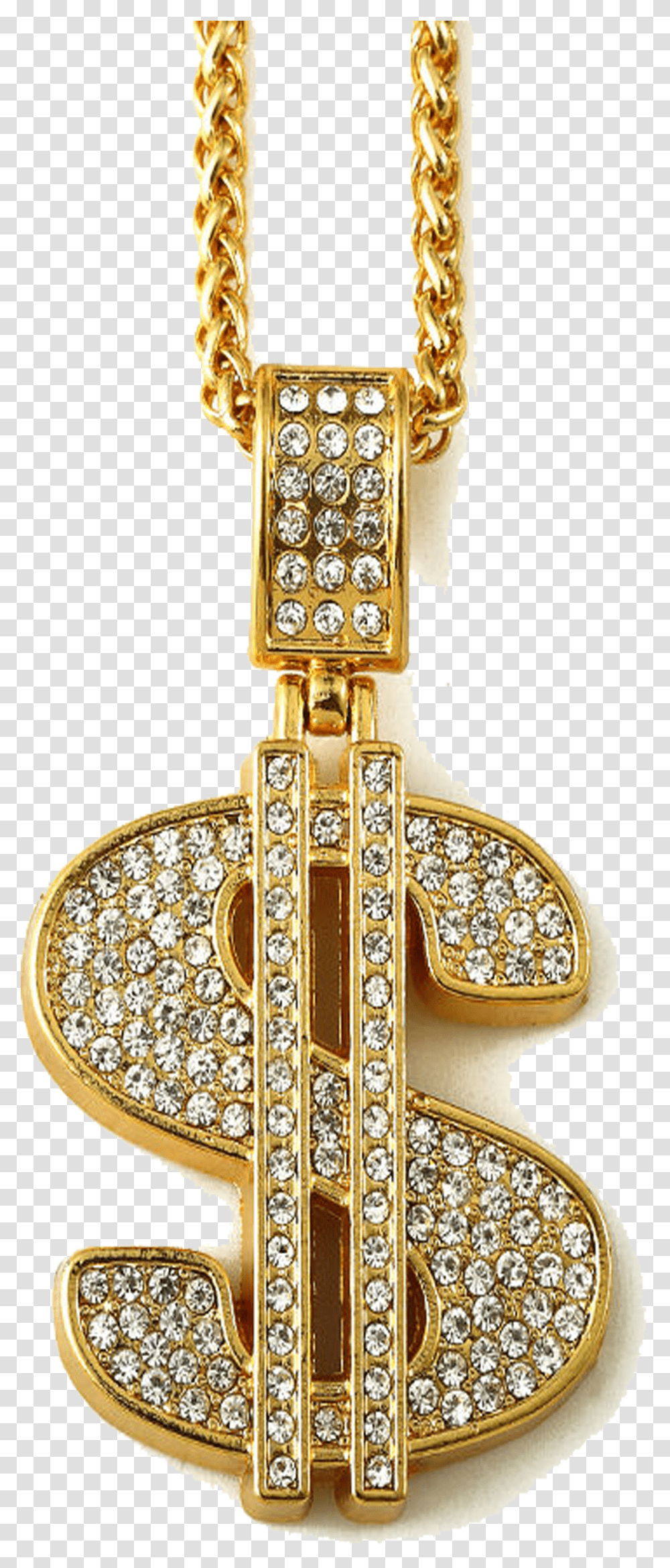 Gold Chain Dollar Sign, Accessories, Accessory, Jewelry, Diamond Transparent Png