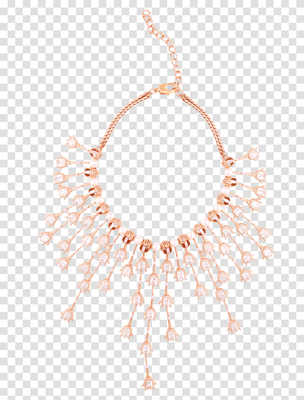 Gold Chain Dollar Sign Cluster Rose Necklace Necklace, Jewelry, Accessories, Accessory, Chandelier Transparent Png