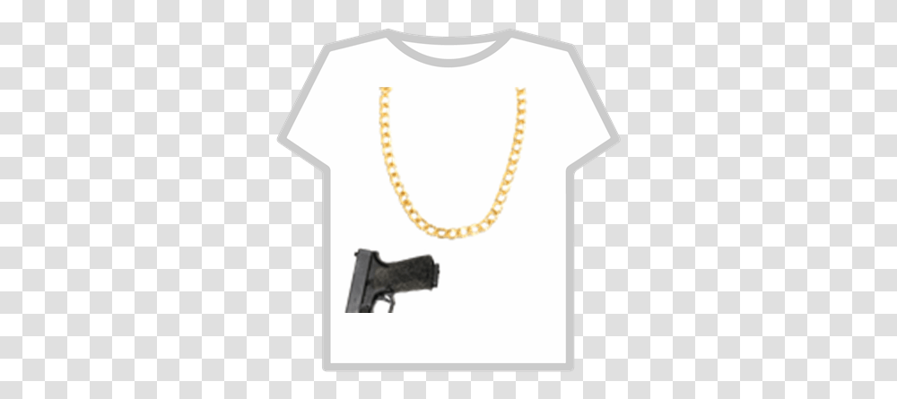 Gold Chain Glock 17 187 Sales Roblox Gun In Pocket Roblox, Sleeve, Clothing, Apparel, Weapon Transparent Png
