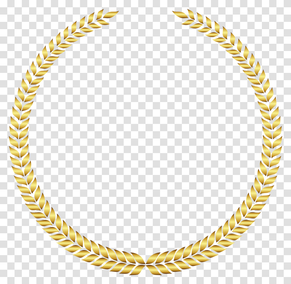 Gold Chain Vector, Oval Transparent Png