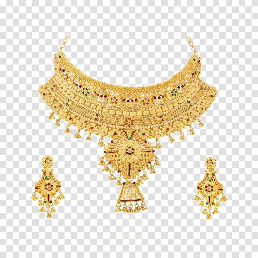 Gold Chains Jewel Set Clipart 30 Gram Gold 30 Gram Gold Necklace, Jewelry, Accessories, Accessory, Diamond Transparent Png