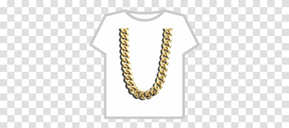 Gold Chaintransparentthuglifepng Roblox Roblox T Shirt, Sleeve, Clothing, Apparel, Accessories Transparent Png