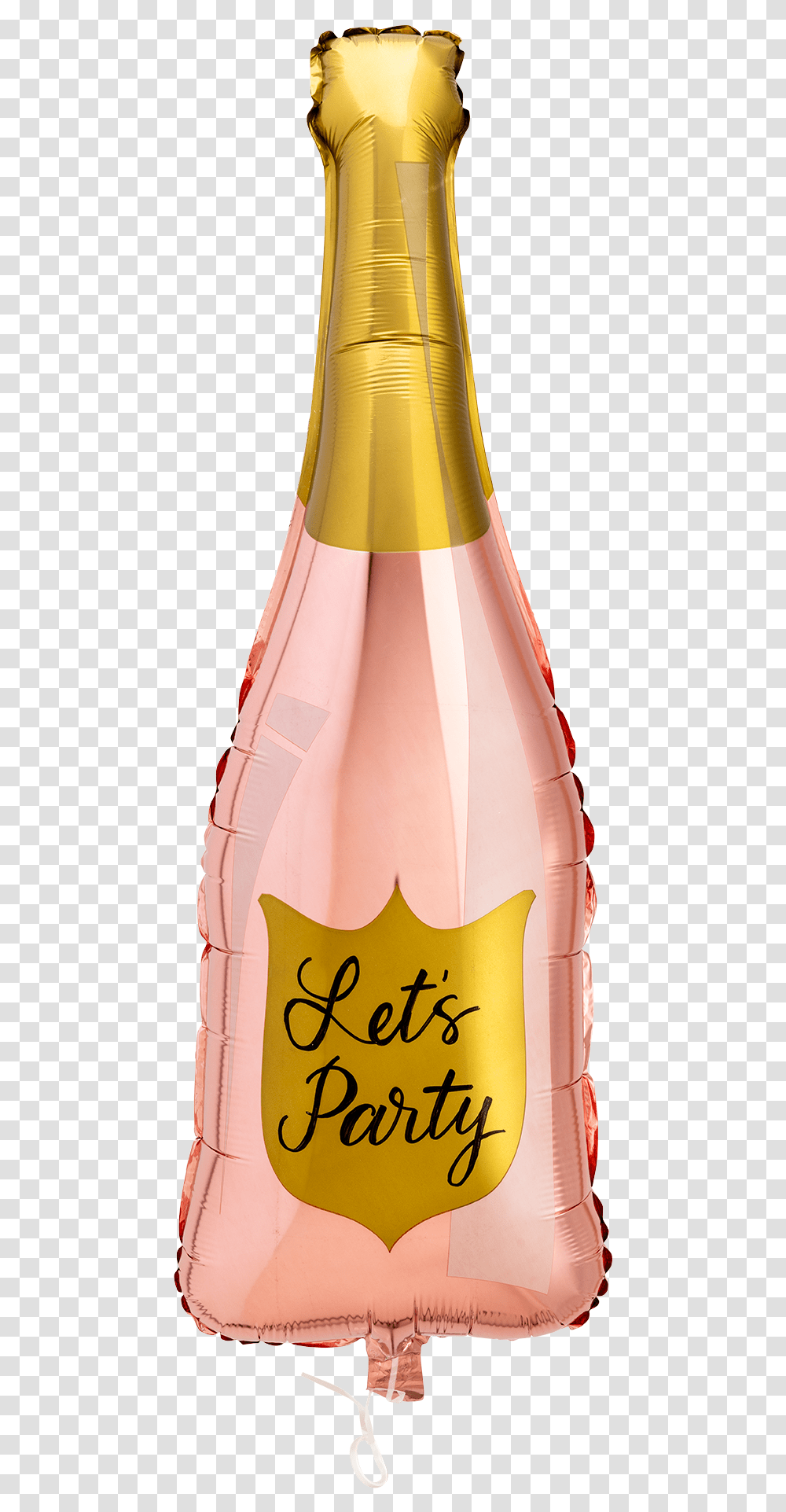 Gold Champagne Bottle 21st Birthday, Apparel, Food Transparent Png