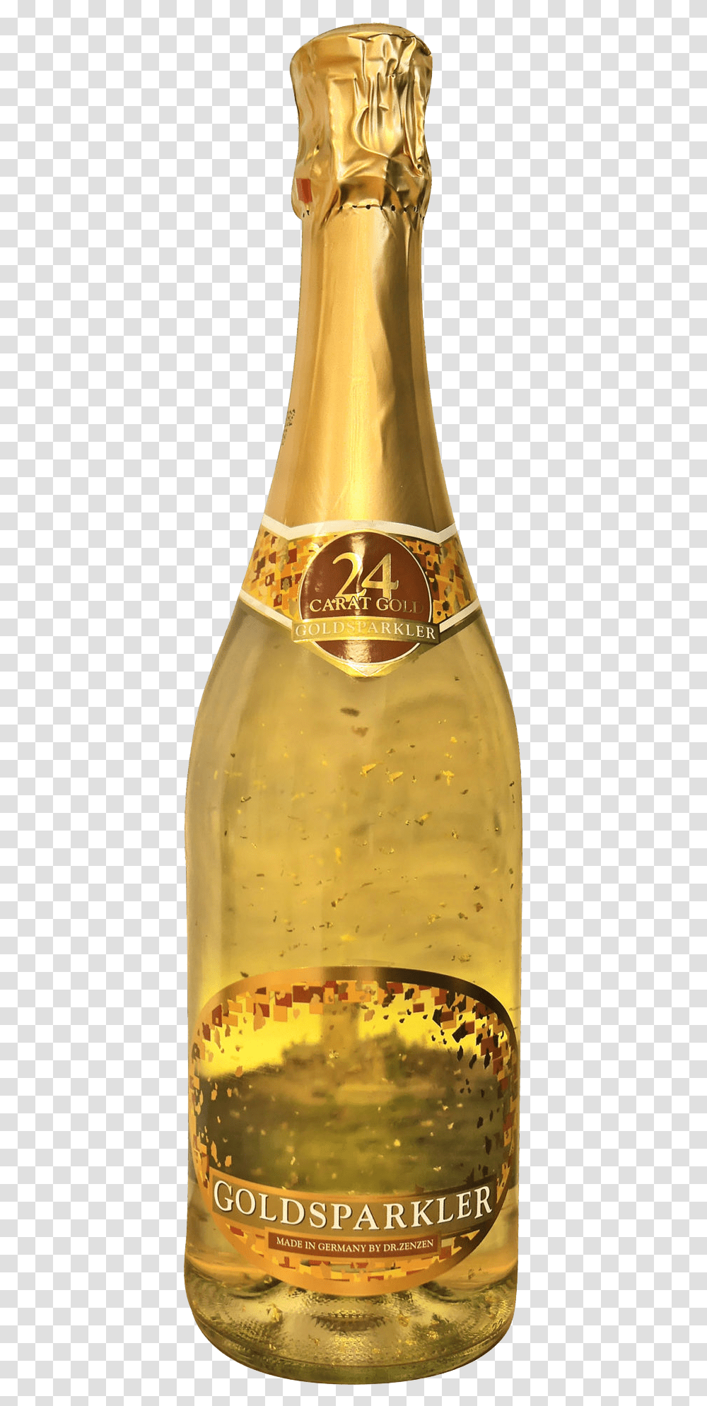 Gold Champagne Bottle, Alcohol, Beverage, Drink, Beer Transparent Png