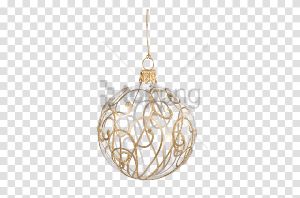 Gold Christmas Balls Images - Free Christmas Ornament, Pendant, Accessories, Accessory, Jewelry Transparent Png