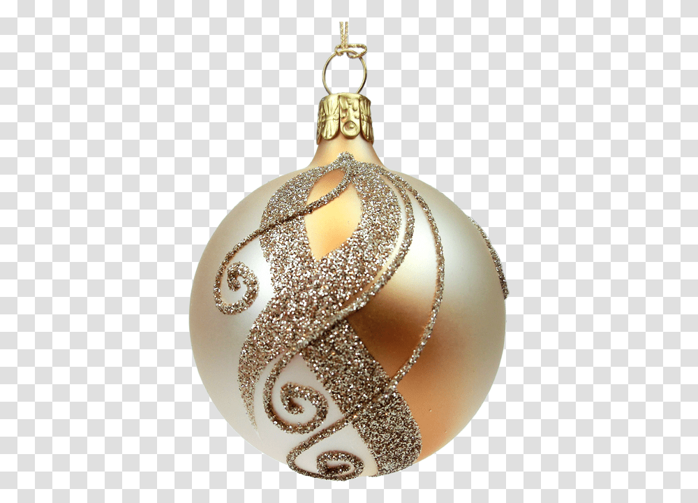 Gold Christmas Balls Ornaments Christmas Ornament, Necklace, Jewelry, Accessories, Accessory Transparent Png