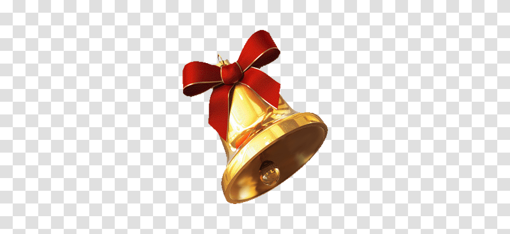 Gold Christmas Bell Background Transparent Png