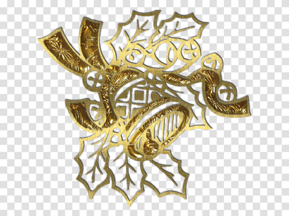 Gold Christmas Bells Clipart, Carnival, Crowd, Dragon Transparent Png