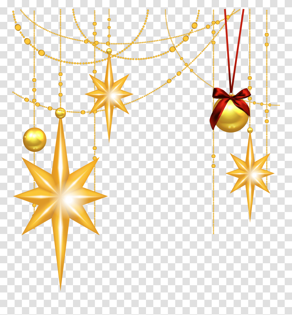 Gold Christmas Clip Art Fun For Christmas Halloween, Star Symbol, Construction Crane, Pattern, Ornament Transparent Png