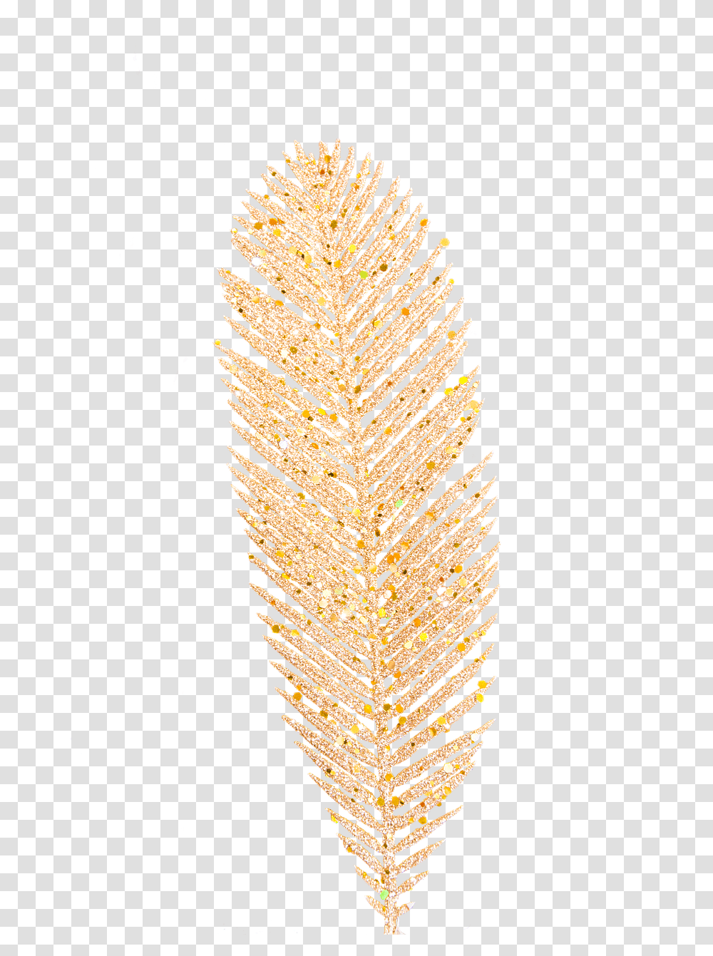 Gold Christmas Leaf, Tree, Plant, Fir, Abies Transparent Png