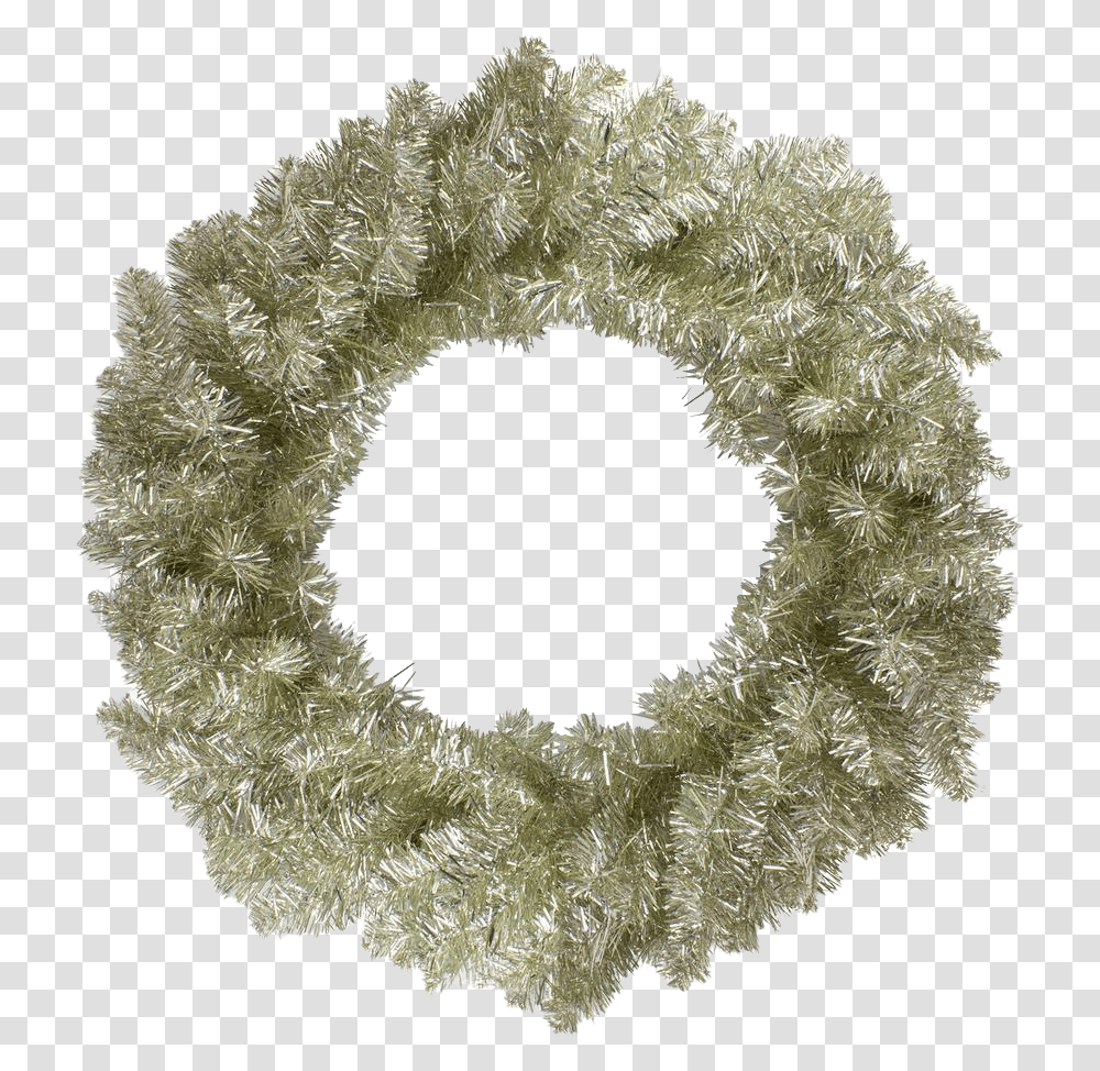 Gold Christmas Wreath Wreath, Rug Transparent Png