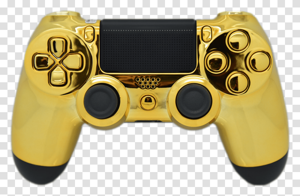 Gold Chrome Ps4 Controller, Electronics, Joystick, Power Drill, Tool Transparent Png