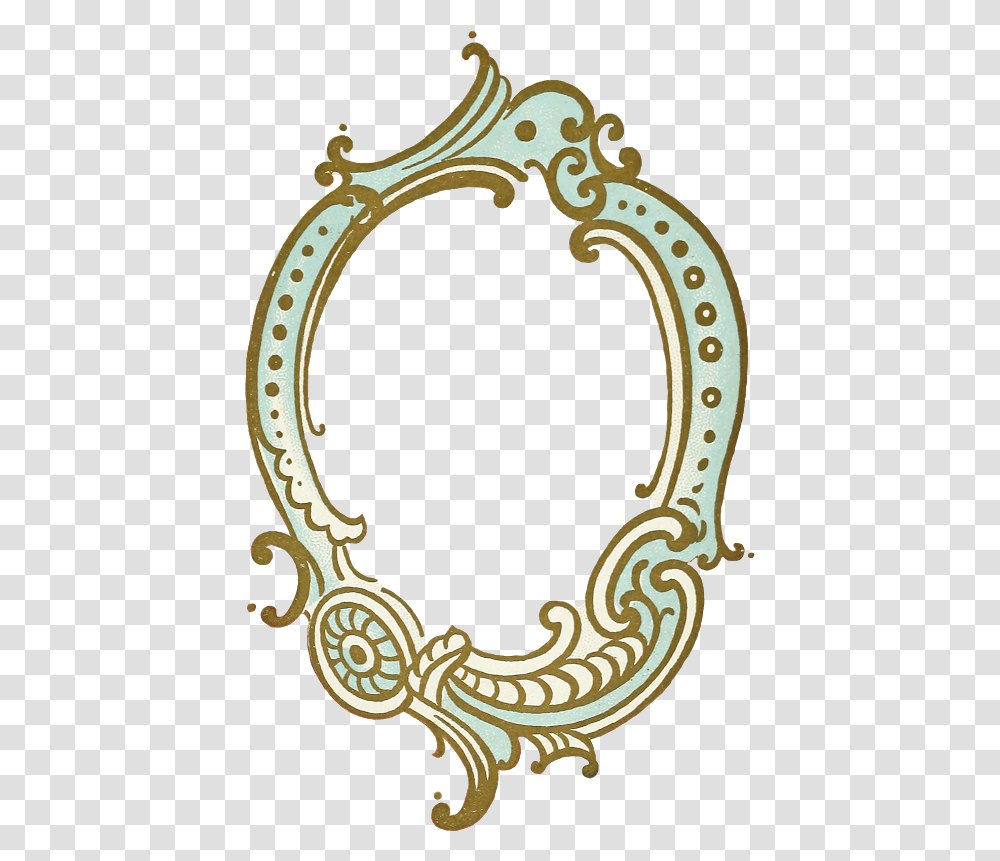 Gold Circle Design Clipart Android, Horseshoe Transparent Png