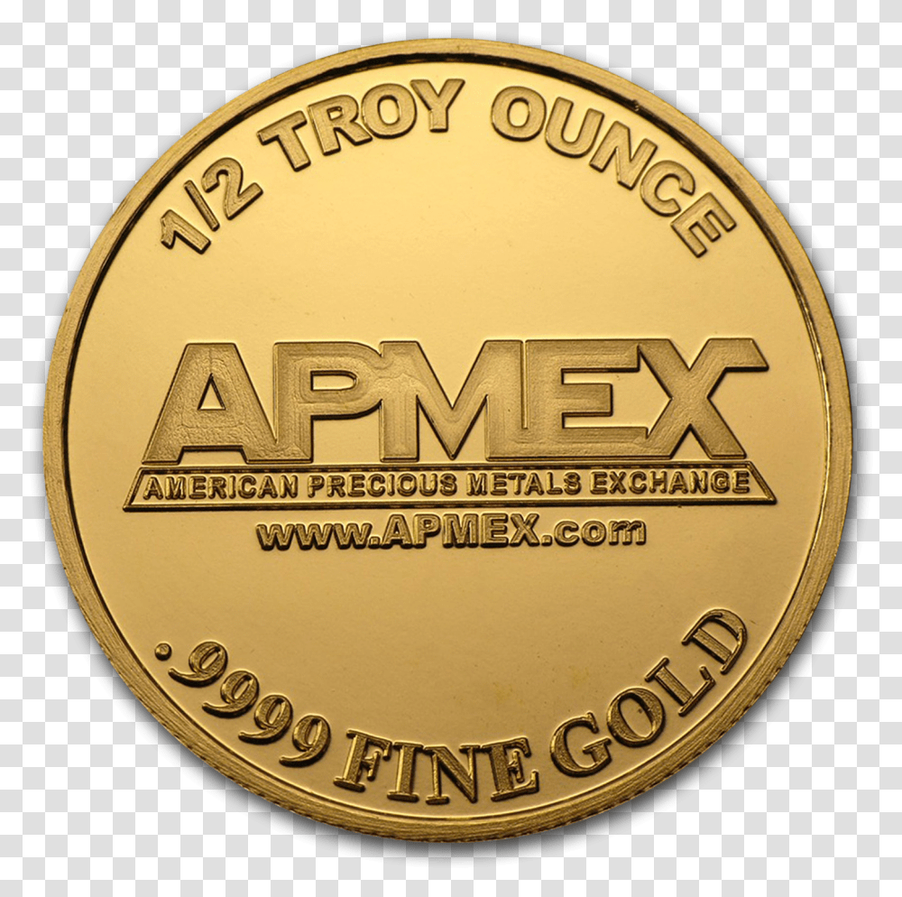 Gold Circle Label, Coin, Money, Gold Medal, Trophy Transparent Png
