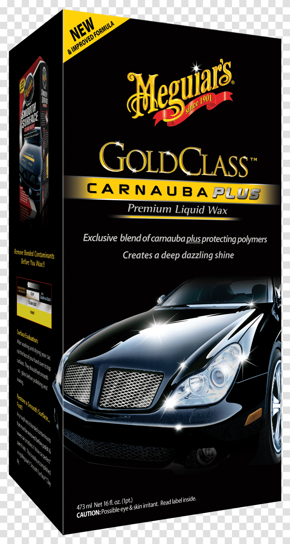 Gold Class Carnauba Plus Liquid Wax Meguiar's Gold Class Carnauba Plus, Vehicle, Transportation, Automobile, Flyer Transparent Png