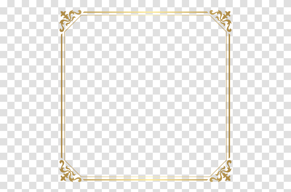 Gold Clipart Border, Blackboard, Plaque Transparent Png