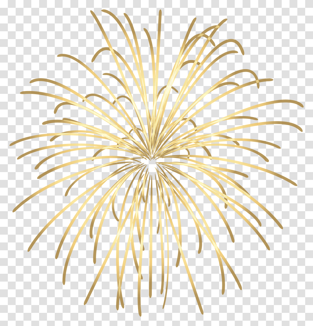 Gold Clipart Firework Free For Fireworks Background Transparent Png