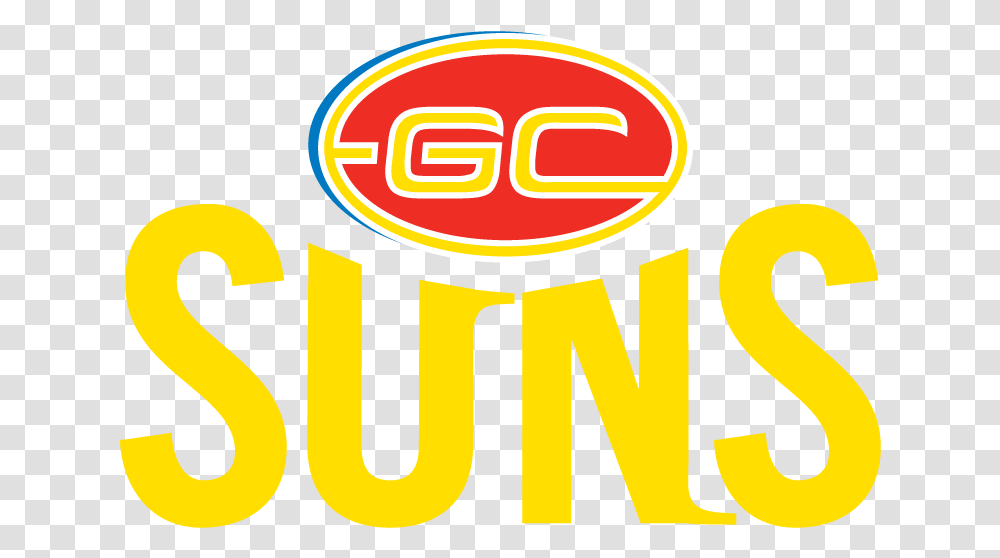 Gold Coast Suns Afl Gold Coast Logo, Label, Text, Symbol, Alphabet Transparent Png