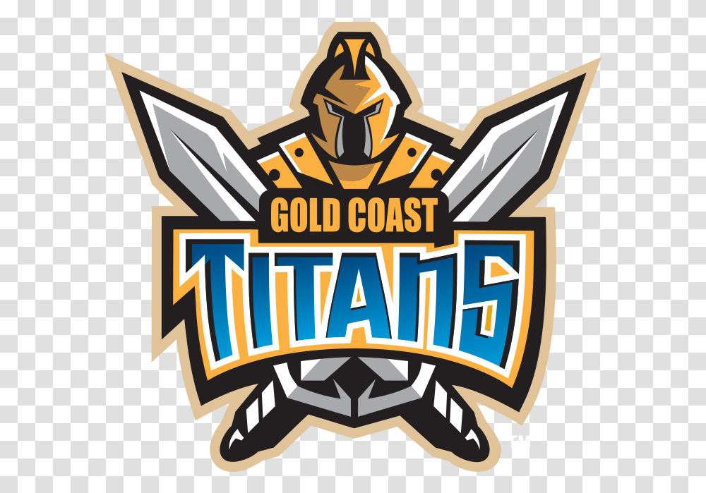 Gold Coast Titans Logo Emblem, Sweets, Food Transparent Png