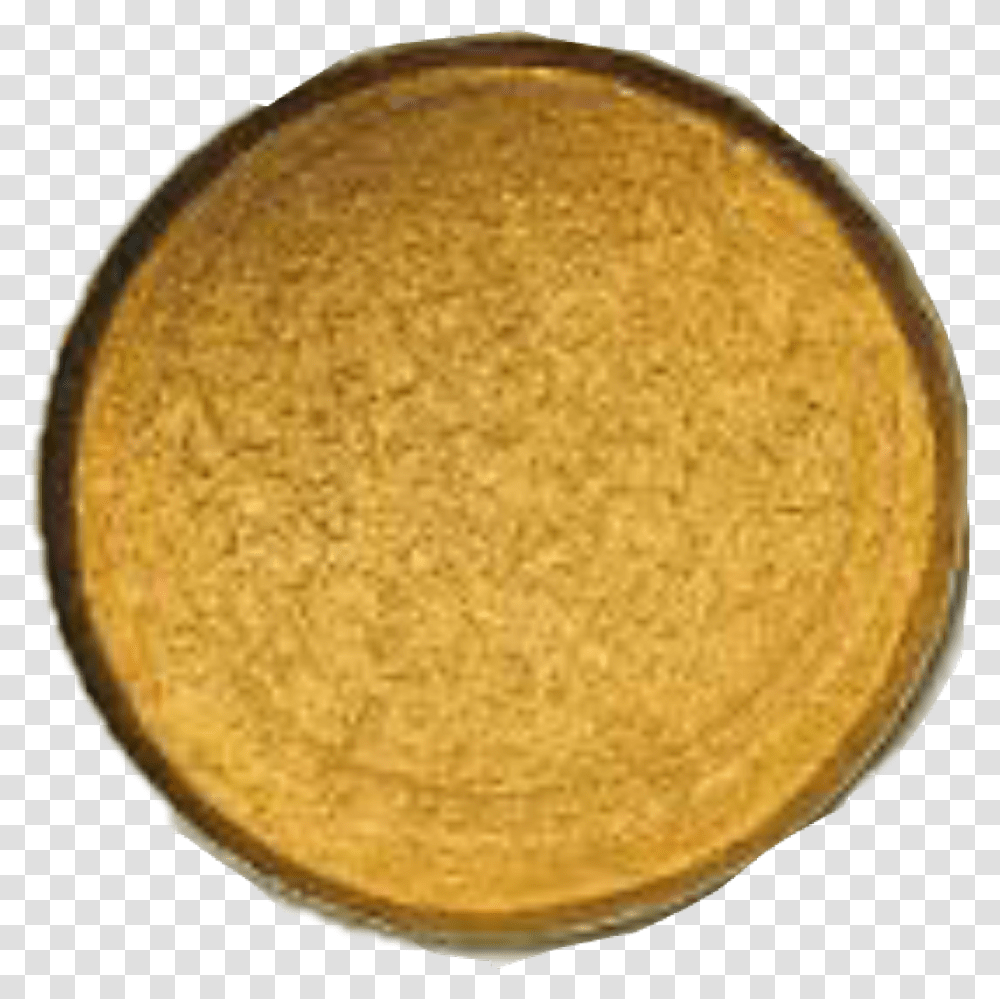 Gold Coin Circle, Bread, Food, Pancake, Meal Transparent Png
