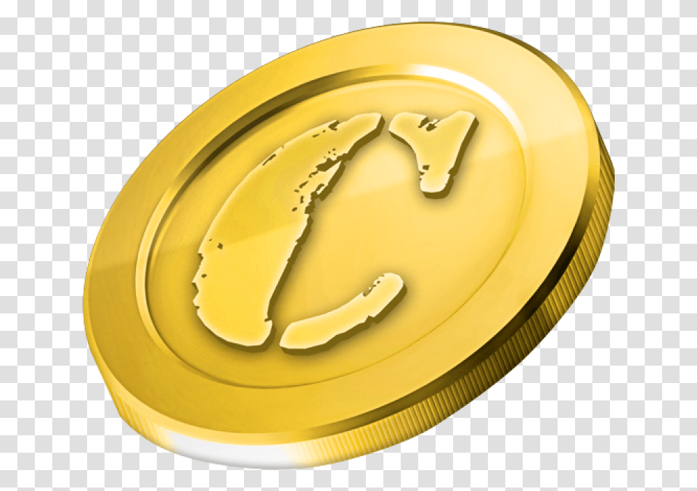 Gold Coin Images Coin, Banana, Fruit, Plant, Food Transparent Png