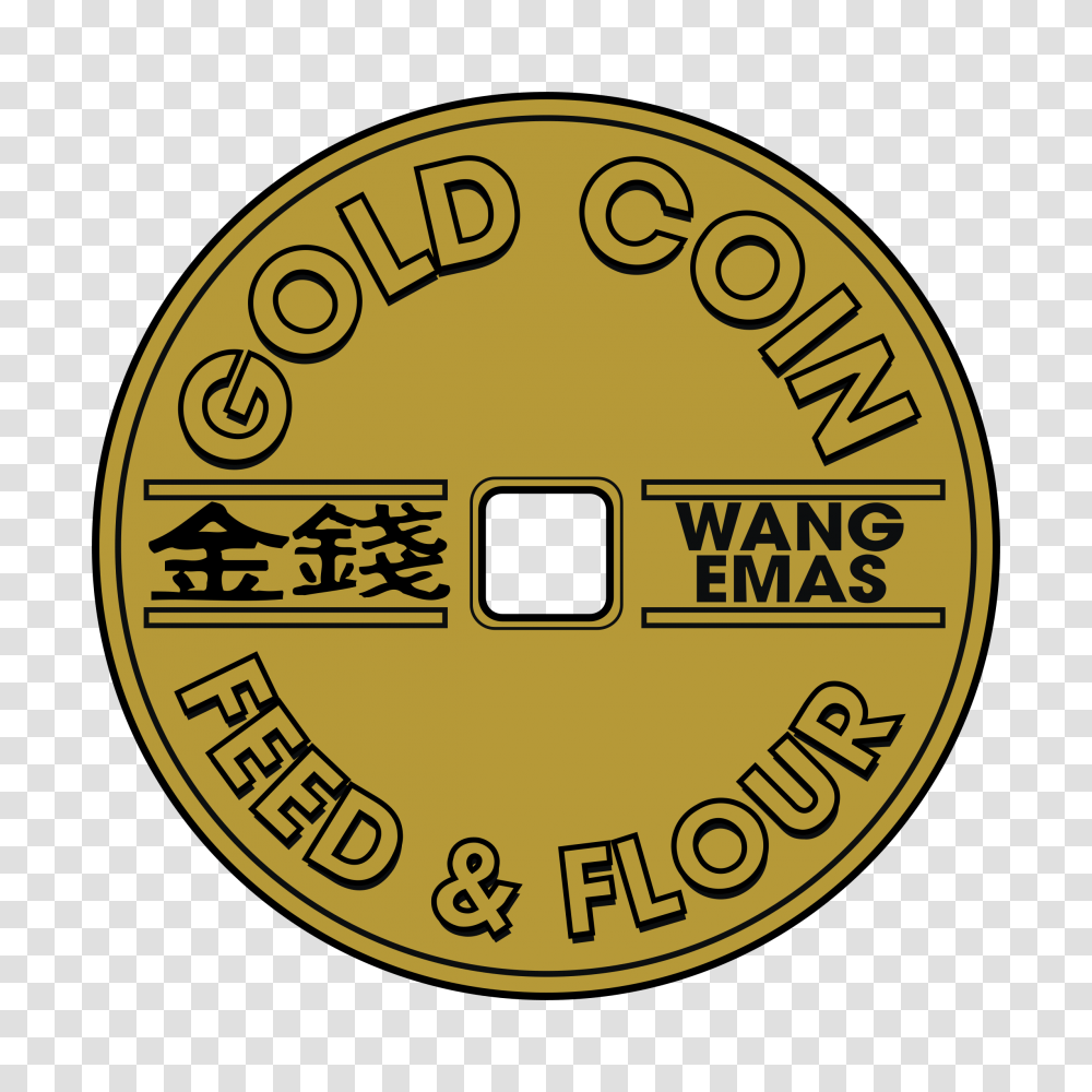 Gold Coin Logo Vector, Label, Trademark Transparent Png