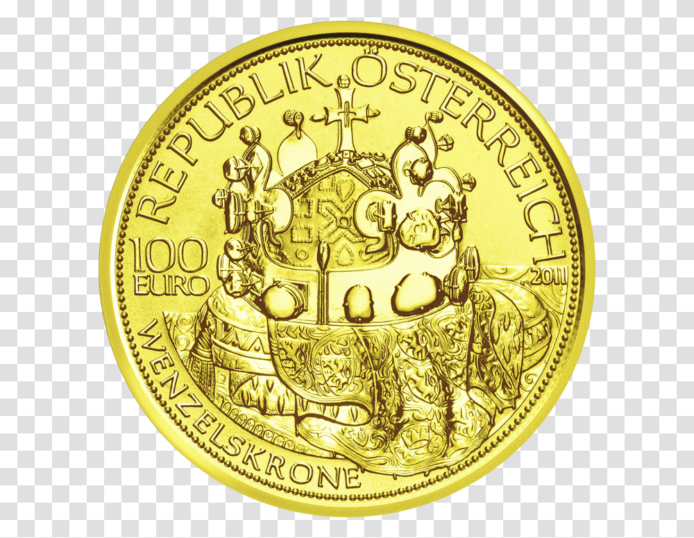 Gold Coin Moneda En El Renacimiento, Money, Clock Tower, Architecture, Building Transparent Png