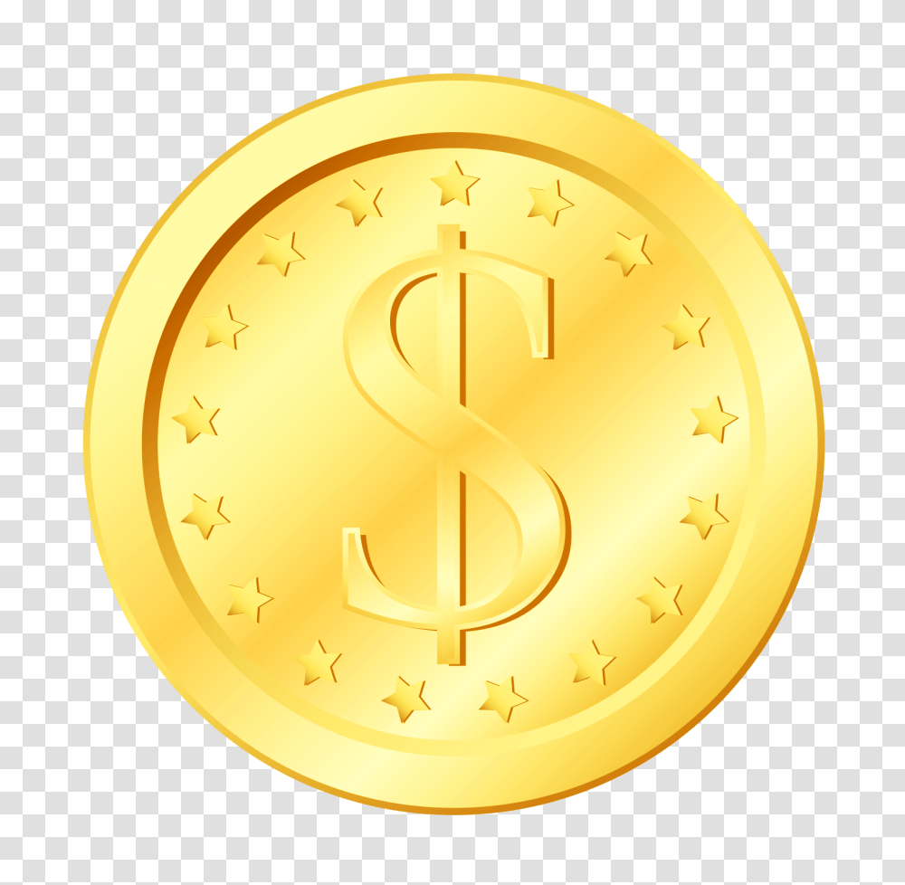 Gold Coin, Money, Clock Tower, Architecture, Building Transparent Png