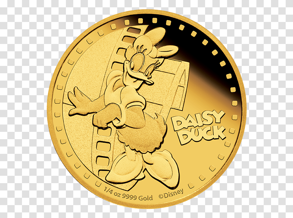 Gold Coins 2014 Niue 1 Oz Daisy Duck Gold Coin, Money, Clock Tower, Architecture, Building Transparent Png