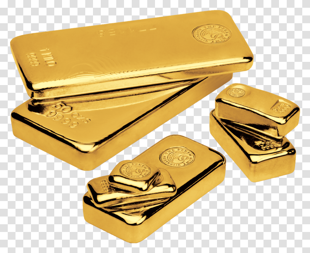 Gold Coins And Bars, Treasure Transparent Png