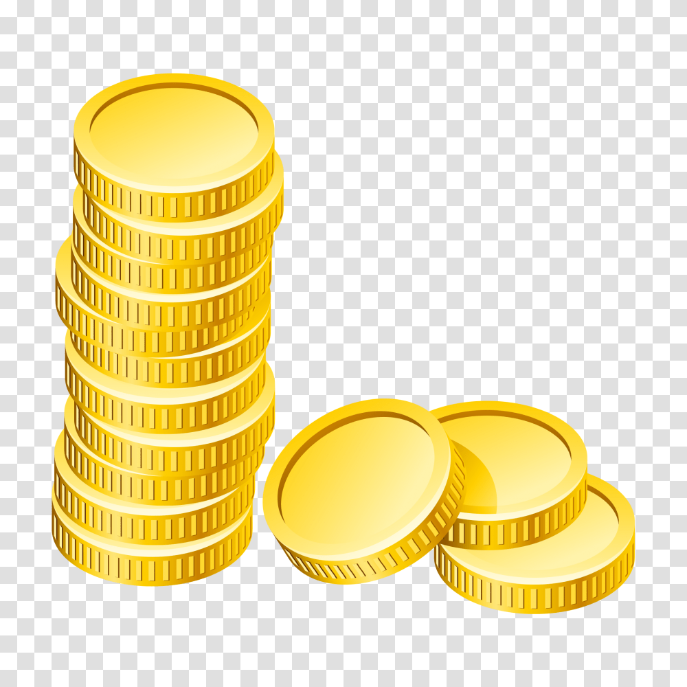 Gold Coins Cash Money Clipart Image Free Download Circle, Treasure, Barrel, Keg Transparent Png