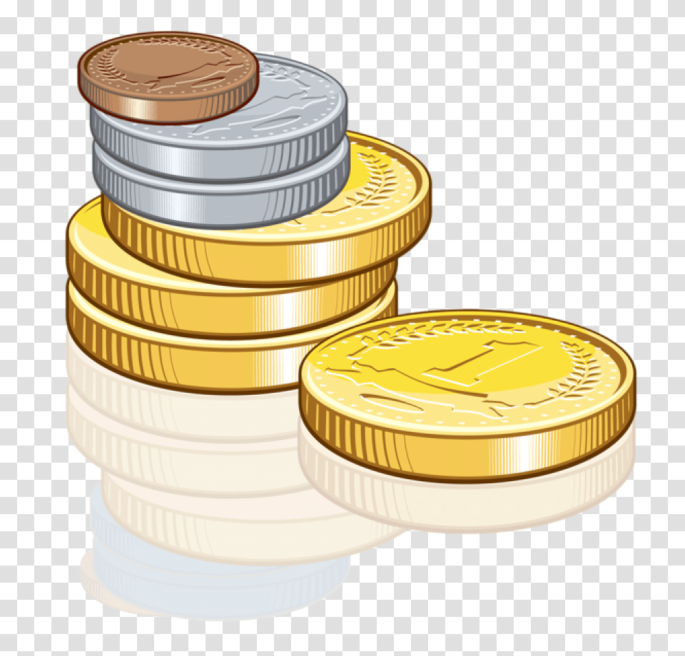 Gold Coins Clip Art Coin Clipart, Money, Tape, Nickel Transparent Png