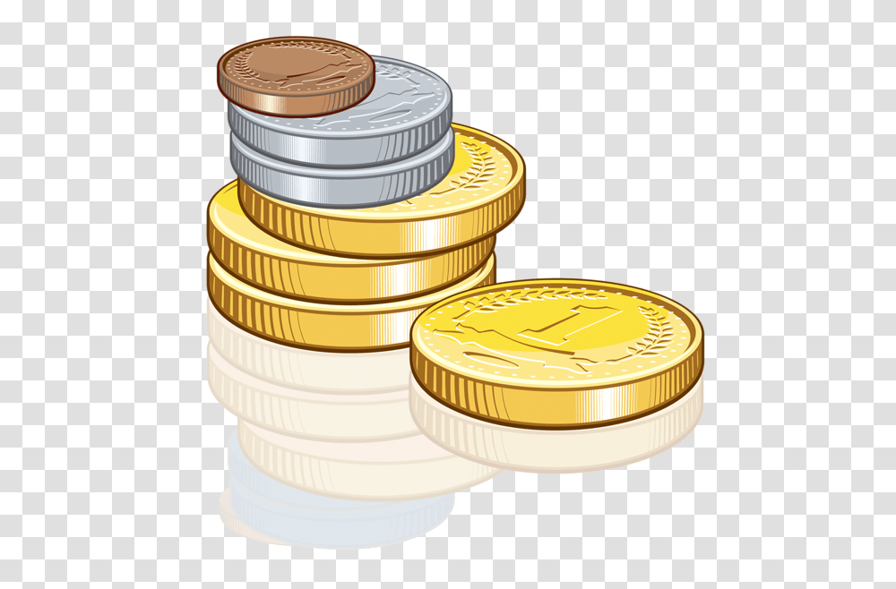 Gold Coins Gold Coins Gold Coins Coins And Clip Art, Money, Tape, Nickel Transparent Png