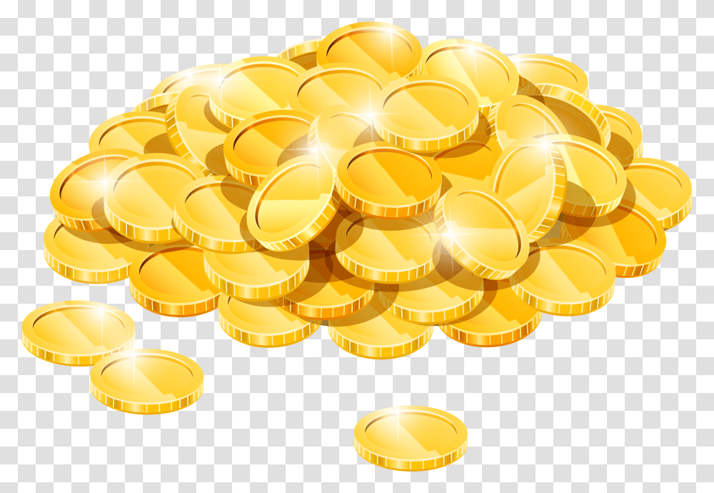 Gold Coins Gold Coins Images, Food, Fruit, Plant, Treasure Transparent Png