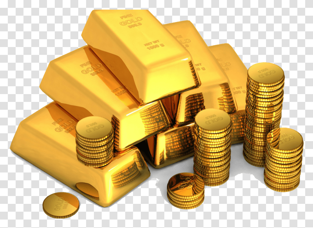 Gold Coins Hd Gold Coins And Biscuits, Treasure, Money Transparent Png