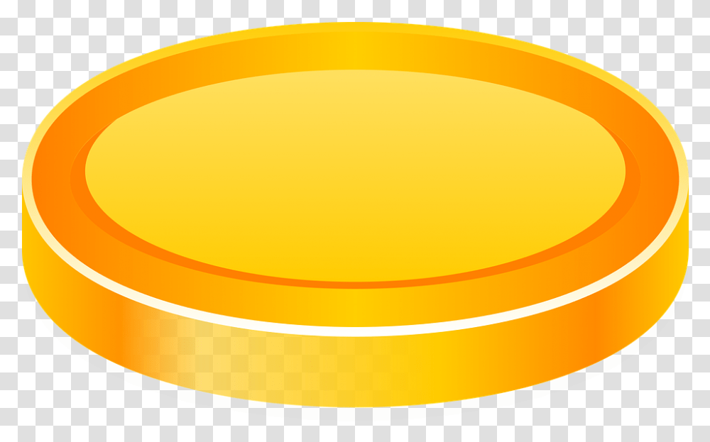 Gold Coins Image Coin Vector, Oval, Banana, Fruit, Plant Transparent Png