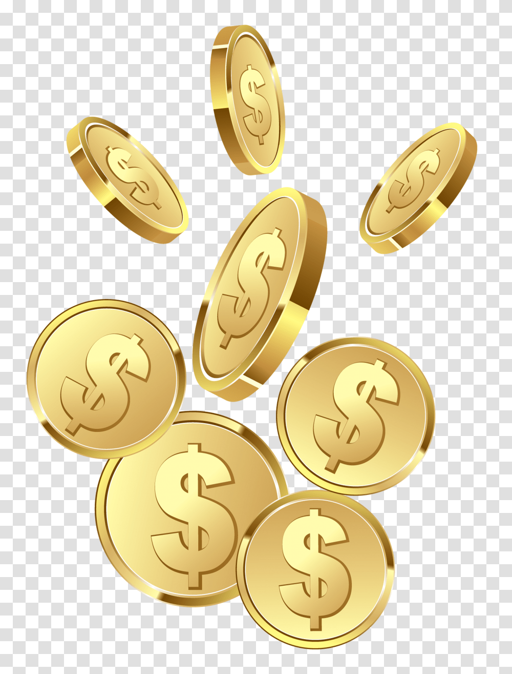 Gold Coins Image Purepng Free Cc0 Background Coins Clipart, Gold Medal, Trophy Transparent Png