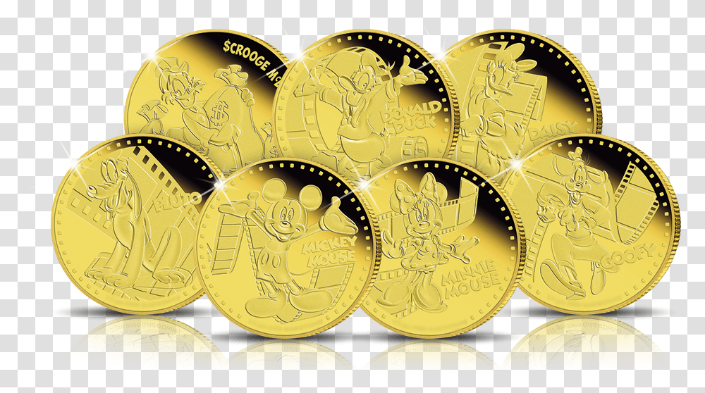 Gold Coins Set 7 Gold Coins Cartoon Jingfm, Money, Clock Tower, Architecture, Building Transparent Png