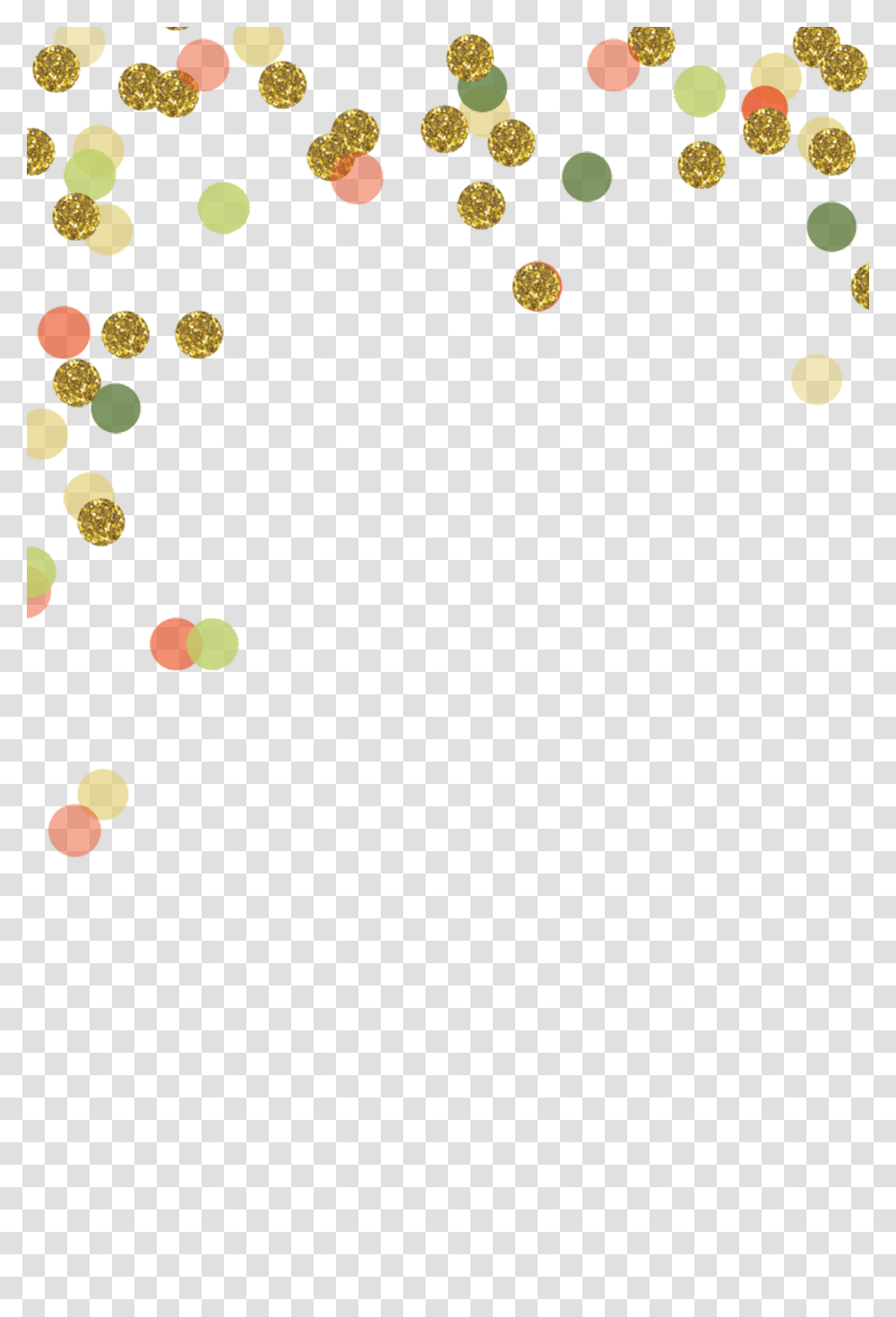 Gold Confetti Cliparts, Paper Transparent Png