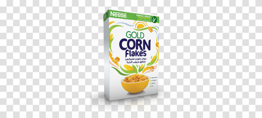 Gold Corn Flakes Nestle Corn Flakes 375g, Bowl, Snack, Food Transparent Png