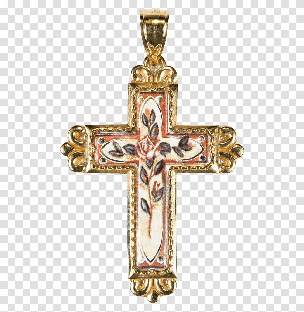 Gold Cross Christian Cross, Symbol, Crucifix Transparent Png