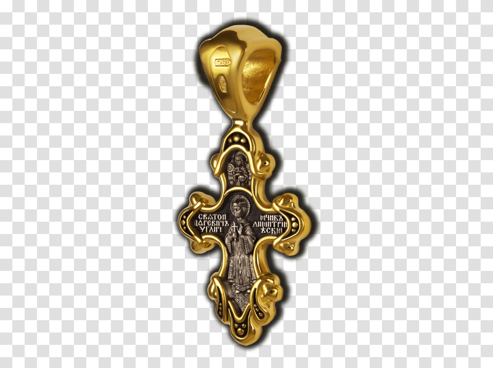 Gold Cross Jewelry Christian Cross, Crucifix, Symbol, Bronze Transparent Png