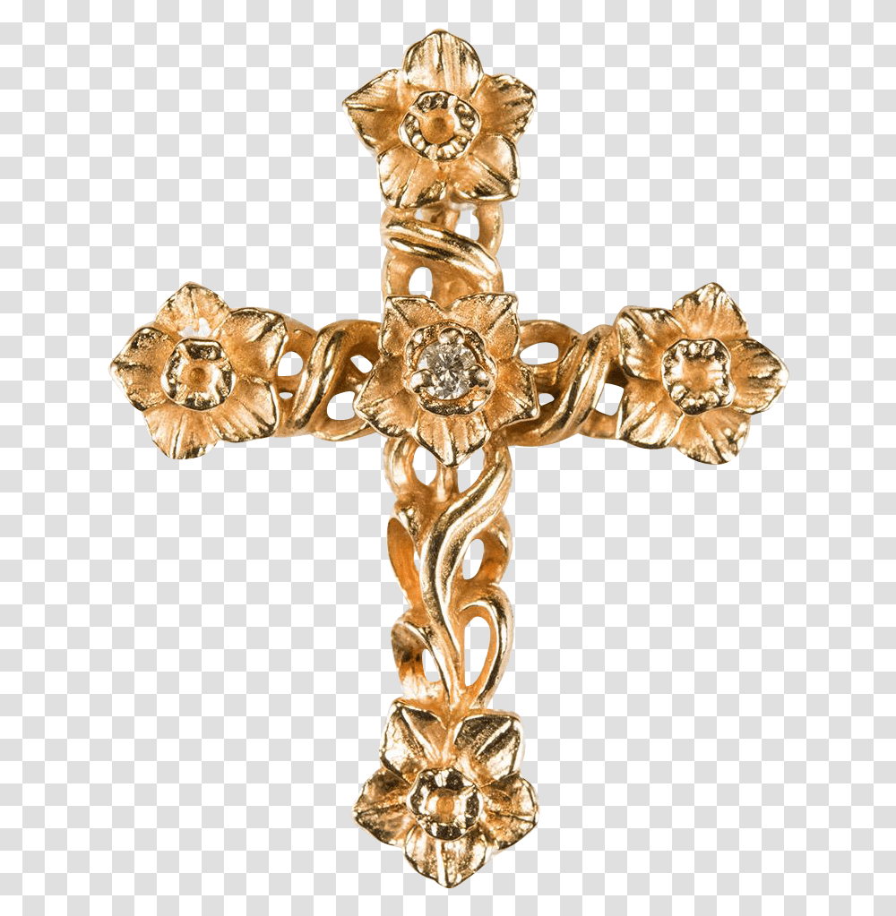 Gold Cross Svg Royalty Free Gold Cross, Symbol, Crucifix Transparent Png