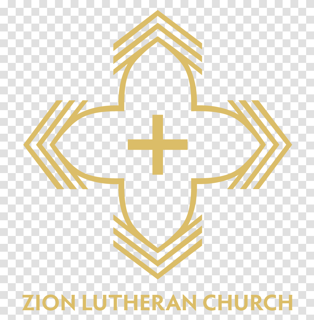 Gold Cross Zlc, Emblem, Logo, Trademark Transparent Png