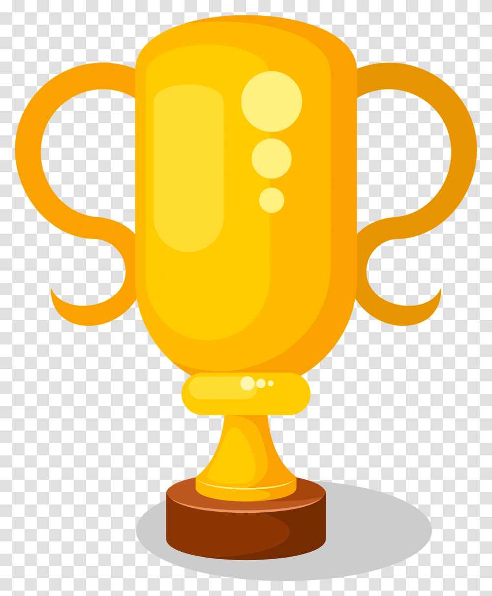 Gold Cup Clipart Free Download Creazilla Golden Cup Clipart, Trophy, Lamp Transparent Png