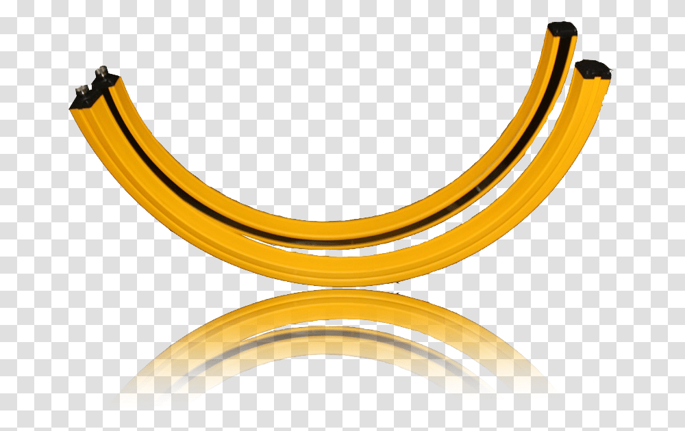 Gold Curtains Curved Safety Light Curtain, Banana, Fruit, Plant, Food Transparent Png
