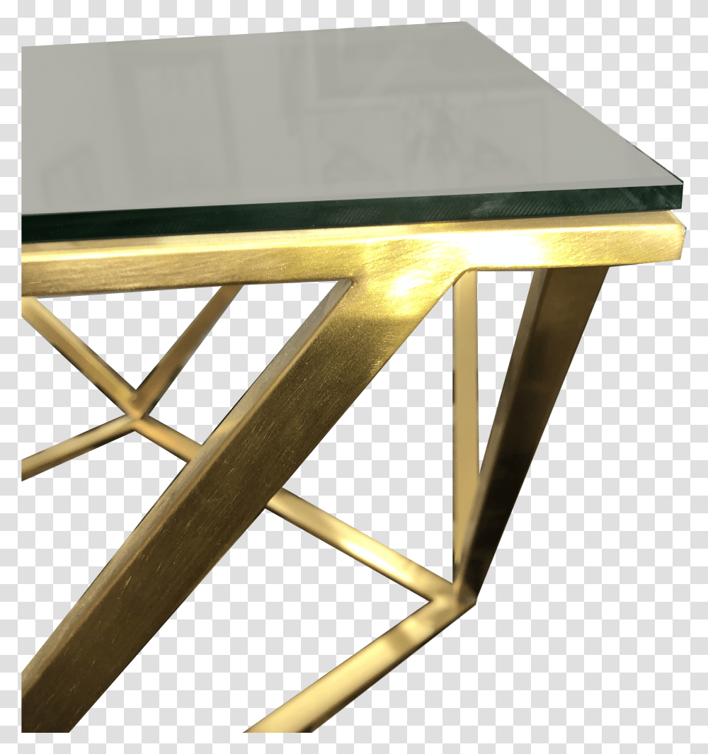 Gold Diamond Coffee Table Smoke Glass Top Furnituredining, Tabletop, Desk, Chair Transparent Png