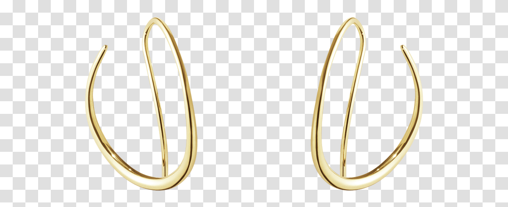 Gold Diamond Earrings Color Labs Project Georg Jensen Gold Earrings, Horn, Brass Section, Musical Instrument, Bugle Transparent Png