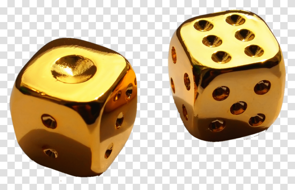 Gold Dices Download 24k Gold Dice, Game, Helmet, Apparel Transparent Png