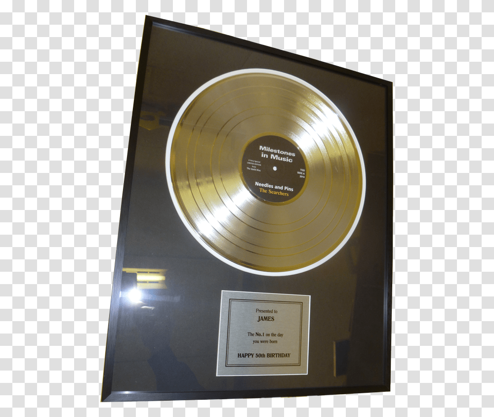Gold Disc Black Mnt Circle, Trophy Transparent Png